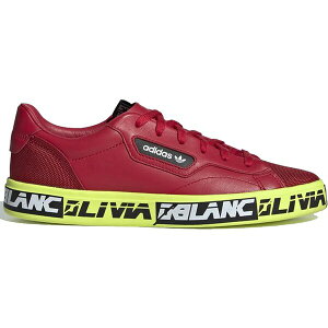 adidas AfB_X fB[X Xj[J[ yadidas Sleek Olivia LeBlanc (Women's)z TCY US_9.5(26.5cm) Black/Solar Yellow/Core Black