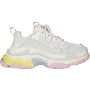 Balenciaga oVAK fB[X Xj[J[ yBalenciaga Triple S White Yellow (Women's)z TCY US_W_10 White/Beige/Pink/Yellow
