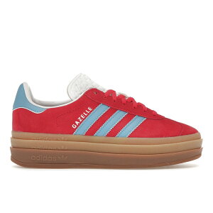 adidas �A�f�B�_�X ���f�B�[�X �X�j�[�J�[ �yadidas Gazelle Bold Active Pink Blue Burst (Women's)�z �T�C�Y US_9.5(26.5cm) Active Pink/Semi Blue Burst/Cloud White