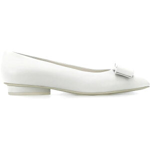 Ferragamo tFK fB[X Xj[J[ yFerragamo Viva Ballerina Shoes White (Women's)z TCY US_W_10.5 White