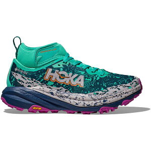 Hoka One One zJIlIl fB[X Xj[J[ yHoka One One Speedgoat 6 Mid Gore-Tex Electric Aqua Midnight (Women's)z TCY US_8(25.0cm) Electric Aqua/Midnight