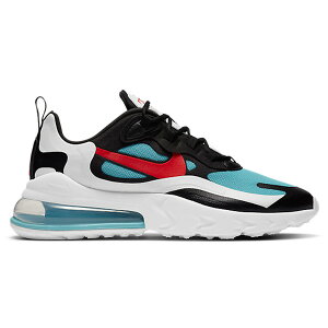 Nike iCL fB[X Xj[J[ yNike Air Max 270 React Bleached Aqua (Women's)z TCY US_9(26.0cm) Summit White/Bleached Aqua/Black/Chile Red