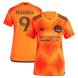 アディダス レディース ユニフォーム トップス Sebasti?n Ferreira Houston Dynamo FC adidas Women's 2023 El Sol Replica Jersey Orange