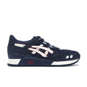 ASICS AVbNX Y Xj[J[ yASICS Gel-Lyte III Ronnie Fieg Selvedge Denimz TCY US_5.5(23.5cm) Denim/White/Red