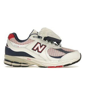 New Balance �j���[�o�����X �����Y �X�j�[�J�[ �yNew Balance 2002R Team Red Navy Pouch�z �T�C�Y US_8.5(26.5cm) Sea Salt/Team Red/NB Navy