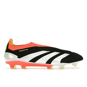 adidas AfB_X Y Xj[J[ yadidas Predator Elite Laceless FG Solar Energy Packz TCY US_10(28.0cm) Core Black/Cloud White/Solar Red