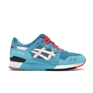 ASICS �A�V�b�N�X �����Y �X�j�[�J�[ �yASICS Gel-Lyte III Bait Teal Dragon�z �T�C�Y US_8(26.0cm) Turquoise/White