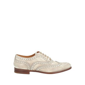 【送料無料】 チャーチ レディース オックスフォード シューズ Lace-up shoes Beige