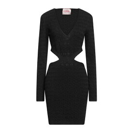 【送料無料】 アイスバーグ レディース ワンピース トップス Mini dresses Black