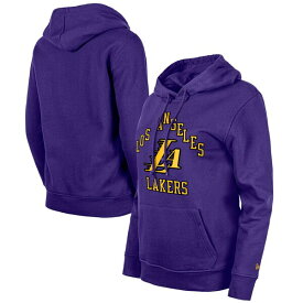 【送料無料】 ニューエラ レディース パーカー・スウェットシャツ アウター Los Angeles Lakers New Era Women's 2023/24 City Edition Pullover Hoodie Purple