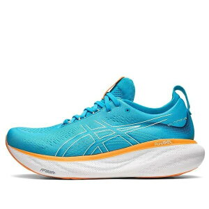 ASICS AVbNX Y Xj[J[ Blueyellow yASICS Gel-Nimbus 25 Wide 'Island Blue Sun Peach' 1011B625-400z TCY US_6.5(24.5cm)