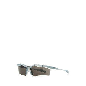 oVAK fB[X TOXACEFA ANZT[ Light Blue Acetate Turbo Rectangle Sunglasses GREY