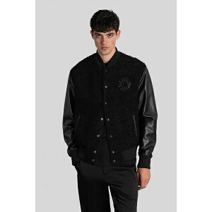 o} Y WPbgu] AE^[ Bomber Jacket In Black Polyamide black