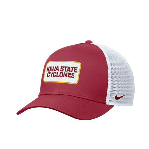 �i�C�L �����Y �X�q �A�N�Z�T���[ Men's Cardinal Iowa State Cyclones 2025 On-Field Rise Trucker Adjustable Hat Cardinal