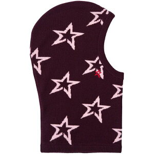 �p�[�t�F�N�g���[�����g �����Y �X�q �A�N�Z�T���[ Star-print balaclava Purple