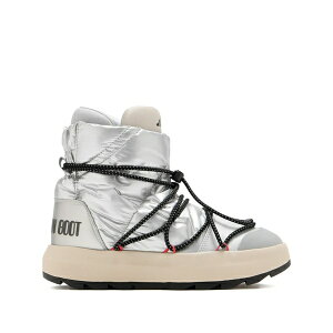 �A�f�B�_�X ���f�B�[�X �u�[�c �V���[�Y Quilted lace-up boots Silver