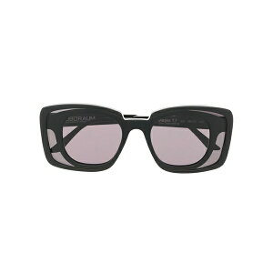 �N�{���E�� �����Y �T���O���X�E�A�C�E�F�A �A�N�Z�T���[ T7 square eyeglass frames Black