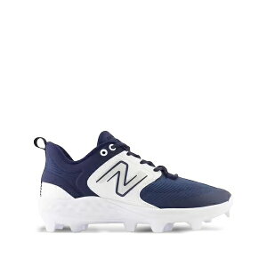 �j���[�o�����X �����Y �X�j�[�J�[ �V���[�Y Fresh foam 3000 v6 molded navy white sneakers Blue
