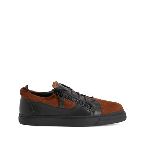 �W���[�b�y�U�m�b�e�B �����Y �X�j�[�J�[ �V���[�Y Frankie double-zip low-top sneakers Brown