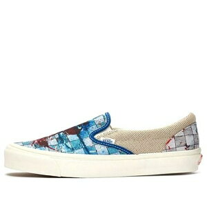 Vans �o���Y �����Y �X�j�[�J�[ �yVans Ralph Steadman x OG Classic Slip-On LX 'Checkerboard Splatter' VN0A45JKVQN�z �T�C�Y US_10(28.0cm)