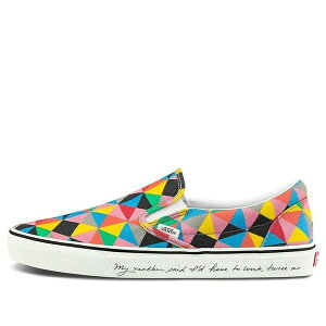 Vans oY Y Xj[J[ yVans MoMA x Classic Slip-On 'Faith Ringgold's Seven Passages To A Flight' VN0A4U381ICz TCY US_5.5(23.5cm)