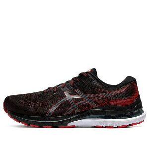 ASICS AVbNX Y Xj[J[ yASICS Gel-Kayano 28 2E Wide 'Black Electric Red' 1011B188-002z TCY US_6(24.0cm)