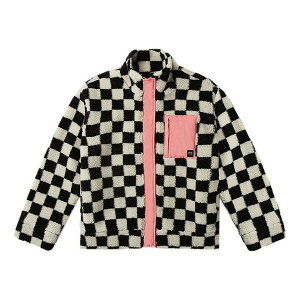 Vans oY fB[X Xj[J[ y(WMNS) Vans Embers Checkerboard Jacket 'Black White' VN0A53LO705z TCY US_W_XS