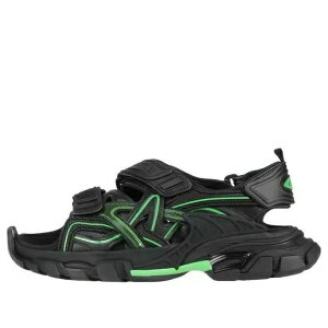 Balenciaga oVAK fB[X Xj[J[ y(WMNS) Balenciaga Track 2.0 Sandals 'Black Green' 617543W3AJ11030z TCY US_6(23.0cm)