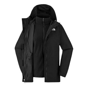 THE NORTH FACE m[XtFCX fB[X Xj[J[ y(WMNS) THE NORTH FACE 2 in 1 Fleece Jacket 'Black' 8HM6JK3z TCY US_W_2XL