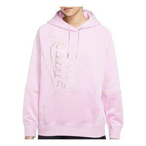 Nike iCL fB[X Xj[J[ y(WMNS) AS W Nike Sportswear ICN CLSH HOODY FLC OS LT ARCTIC PINK DC0653-676z TCY US_W_XL