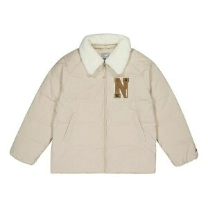 New Balance j[oX fB[X Xj[J[ y(WMNS) New Balance Warm Heavy Puffer Coat 'Beige White' NPD4E122-LBEz TCY US_W_XS