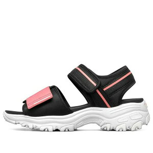 Skechers XPb`[Y fB[X Xj[J[ y(WMNS) Skechers D'Lites 1.0 Sandals Black/Pink 119239-BKPKz TCY US_6(23.0cm)