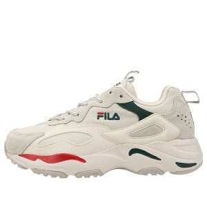 FILA �t�B�� ���f�B�[�X �X�j�[�J�[ �y(WMNS) FILA Tracer Series Retro Shoe Gray Green Red Version 1RM01153_926�z �T�C�Y US_8(25.0cm)
