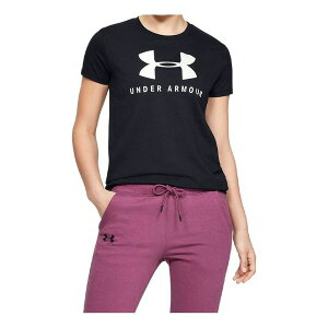 Under Armour A_[A[}[ fB[X Xj[J[ y(WMNS) Under Armour Sportstyle Classic Round-neck Black 1346844-002z TCY US_W_M