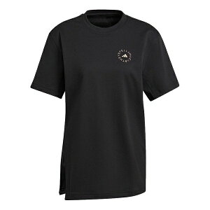 adidas AfB_X fB[X Xj[J[ y(WMNS) adidas Asmc C Tee Small Logo Sports Round Neck Short Sleeve Black GT9441z TCY US_W_S