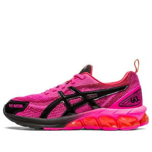 ASICS �A�V�b�N�X ���f�B�[�X �X�j�[�J�[ �y(WMNS) ASICS P.E Nation x Gel Quantum 180 7 'Pink Glow Black' 1202A433-700�z �T�C�Y US_7(24.0cm)