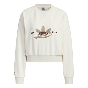adidas アディダス レディース スニーカー 【(WMNS) adidas originals Logo Sportswear Hoodie 'Beige' IN1054】 サイズ US_W_M