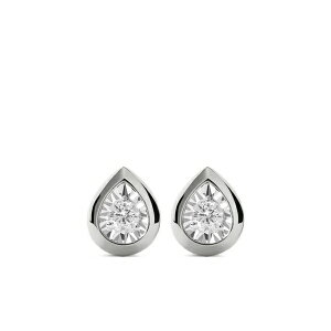 ���j�J���B�i�_�[ ���f�B�[�X �s�A�X���C�������O �A�N�Z�T���[ Pear diamond stud earrings Silver