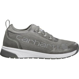 カーハート メンズ フィットネス スポーツ Carhartt Men's Force 3" EH Nano Toe Work Shoes Grey