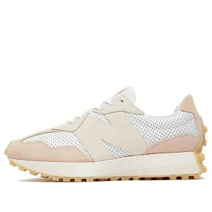 New Balance �j���[�o�����X ���f�B�[�X �X�j�[�J�[ �y(WMNS) New Balance 327 'White pink' WS327JRA�z �T�C�Y US_7(24.0cm)
