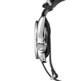 セイコー レディース 腕時計 アクセサリー Men's Automatic 5 Sports Gray Nylon Strap Watch 40mm Gray