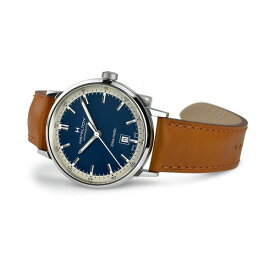 ハミルトン レディース 腕時計 アクセサリー Men's Swiss Automatic Intra-Matic Brown Leather Strap Watch 40mm Brown