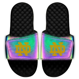 アイスライド メンズ サンダル シューズ Notre Dame Fighting Irish ISlide M3 Reflective Slide Sandals Black