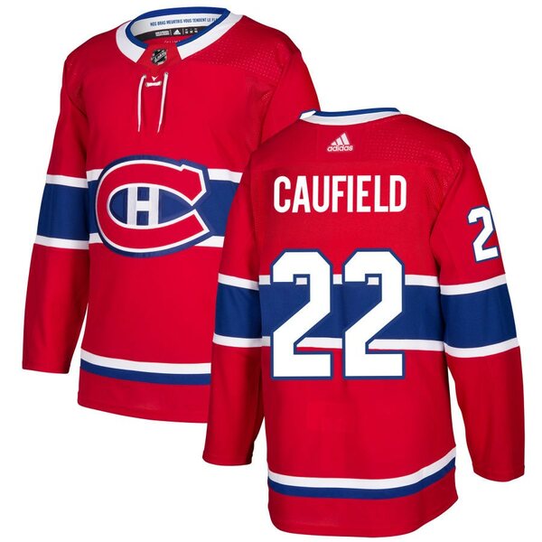 アディダス メンズ ユニフォーム トップス Montreal Canadiens adidas Authentic Custom Jersey Red