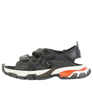 Balenciaga �o�����V�A�K �����Y �X�j�[�J�[ �yBalenciaga Track Sandals 'Clearsole Black Red' 655954W2CC31096�z �T�C�Y US_9(27.0cm)