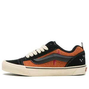 Vans �o���Y �����Y �X�j�[�J�[ �yVans Disney X Knu Skool 'Black Orange' VN0009QCYS8�z �T�C�Y US_6.5(24.5cm)