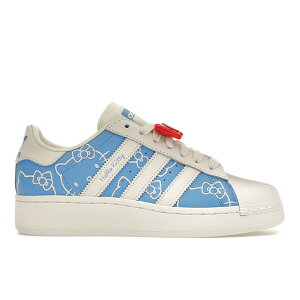 adidas AfB_X fB[X Xj[J[ yadidas Superstar XLG Hello Kitty Blue Burst (Women's)z TCY US_9.5(26.5cm) Blue Burst/Off White/Red