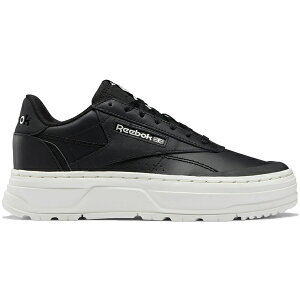 Reebok [{bN fB[X Xj[J[ yReebok Club C Double Geo Black Chalk (Women's)z TCY US_7(24.0cm) Core Black/Core Black/Chalk