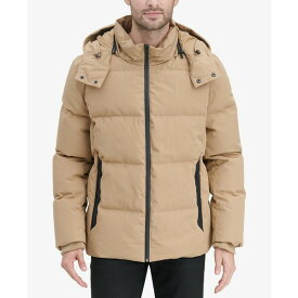 コールハーン メンズ ジャケット＆ブルゾン アウター Men's Kenny Puffer Parka Jacket Khaki