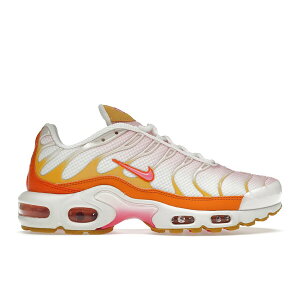 Nike �i�C�L ���f�B�[�X �X�j�[�J�[ �yNike Air Max Plus White Orange Pink (Women's)�z �T�C�Y US_8(25.0cm) White/Orange/Pink